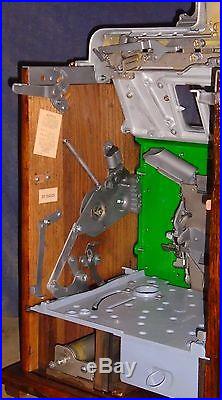 Mills 5c Double Eagle FOK antique slot machine, ca 1932, rare branded model