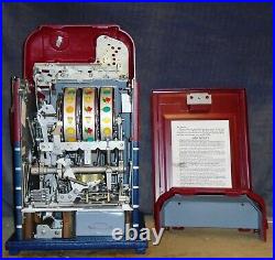 Mills 5c JEWEL BELL antique slot machine, 1946