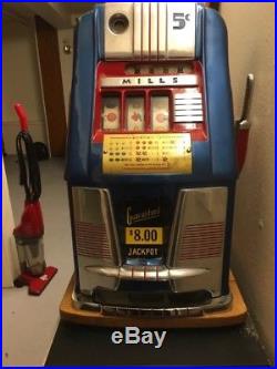 Mills 5c antique slot machine