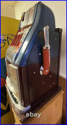 Mills Antique Casino 5 Cent Metal Special Award 777 Slot Machine Rare
