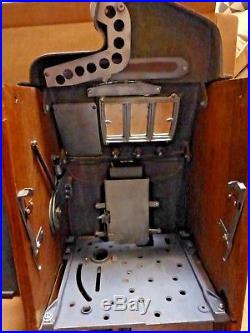 Mills Antique Egyptian Bell Slot Machine RARE 50 CENT