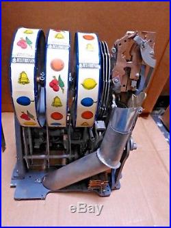 Mills Antique Egyptian Bell Slot Machine RARE 50 CENT