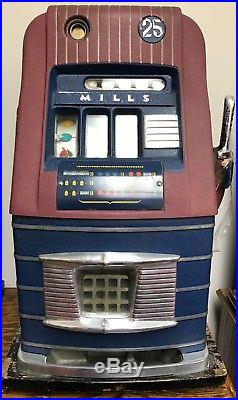 Mills Antique HiTop Slot Machine 25 cent