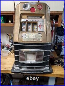 Mills Antique One Armed Bandit Slot Machine