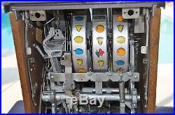 Mills Antique Slot Machine silver palace 25c