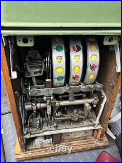 Mills Antique Special 777 5C Slot Machine Read