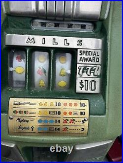 Mills Antique Special 777 5C Slot Machine Read