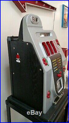 Mills Black Cherry 5 Cent Antique Slot Machine