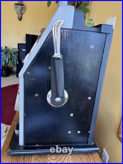 Mills Black Cherry Vintage antique 5cent slot machine