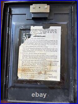 Mills Black Cherry Vintage antique 5cent slot machine