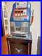 Mills Blue Bell 5 Cent 1940's Slot Machine Watch Video, stand. Works, Cherry