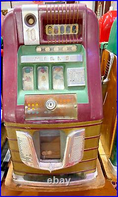 Mills Bonus 18 10 Cent High Top Slot Machine
