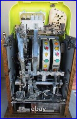 Mills Bonus 5c High Top Slot Machine Circa 1950