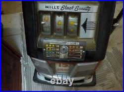 Mills Brothers -Vintage High Top Slot Machine 10 Cent Machine