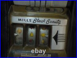 Mills Brothers -Vintage High Top Slot Machine 10 Cent Machine