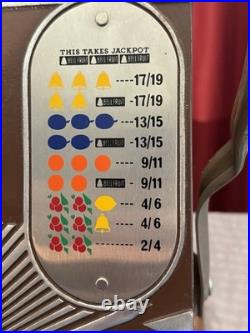 Mills Bursting Cherry 5c Slot Machine Circa 1930s