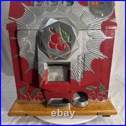 Mills Bursting Cherry 5c Slot Machine Circa 1930s