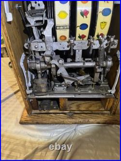 Mills Bursting Cherry 5c Slot Machine Circa 1930s