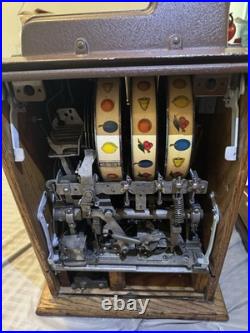 Mills Bursting Cherry 5c Slot Machine Circa 1930s