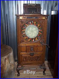 Mills Chicago 1907 Upright Slot Machine