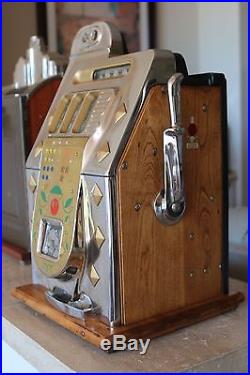 Mills Diamond Front 10 Cent Slot Machine (Must Read) Antique