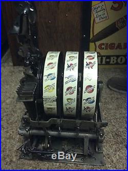 Mills Fok Four Column Vender 5¢ Slot Machine