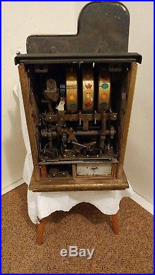 Mills GOLDEN FALLS 1940's Antique Dime Slot Machine
