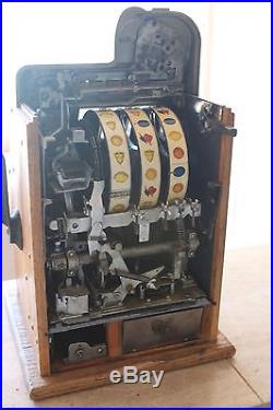 Mills Golden Falls 50 Cent Slot Machine (Must Read) Antique
