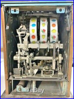 Mills Golden Falls antique slot machine
