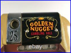 Mills Golden Nugget 25 Cent Slot Machine