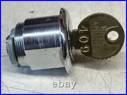 Mills Hand Load Lock Assembly For Hitop Slot Complete With One Key Nos Unused