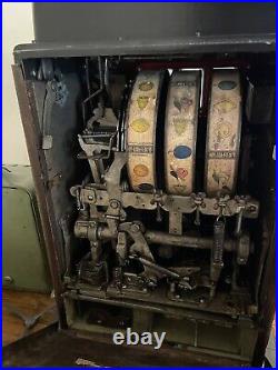 Mills High Top 5 Cent Slot Machine Unrestored Original