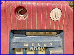 Mills High Top Jewel Bell 10 Cent Slot Machine