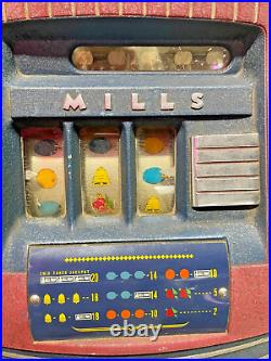 Mills High Top Jewel Bell 10 Cent Slot Machine