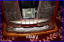 Mills High Top Slot Machine & Cabinet Quarter Silver Slipper Casino Las Vegas Ne