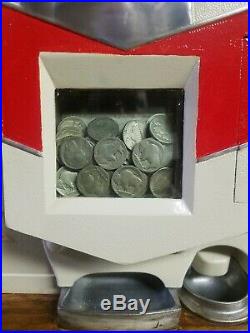 Mills Horse Head Bonus 5 Cent Hi-top Antique Slot Machine Coin Op Very Rare