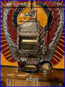 Mills Indian Chief War Eagle Slot Machine ORIGINAL Unrestored Condition