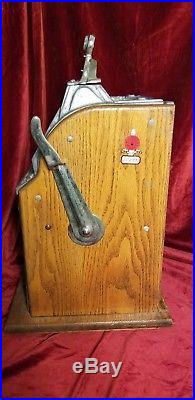 Mills Liberty Bell Five Cent Slot Machine Circa 1920s Gorgeous