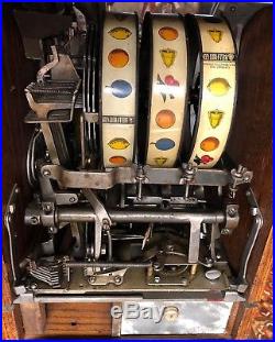 Mills Liberty Bell Orig. 50c Antique Slot Machineca 1922Rare 1/2 dollar