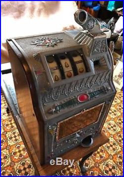 Mills Liberty Bell Orig. 50c Antique Slot Machineca 1922Rare 1/2 dollar