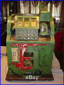 Mills Lion Head Slot Machine