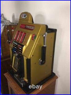 Mills One Cent Golden Falls Slot Machine