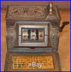 Mills Puritan Bell Antique Nickel Slot Machine