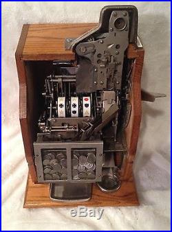 Mills QT Thunderbird Antique Slot Machine