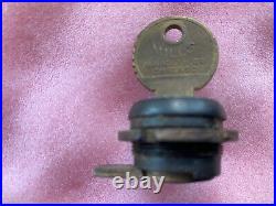 Mills Qt Lock Nos In Original Box Chrome/black Rear Or Front Door
