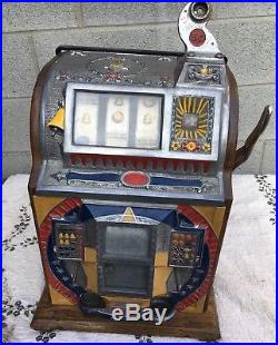 Mills Rockola's Super-triple 5 Cent Slot Machine
