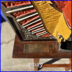 Mills Silent War Eagle 25 Cent Slot Machine 1932 With Keys Works