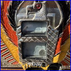 Mills Silent War Eagle 25 Cent Slot Machine 1932 With Keys Works