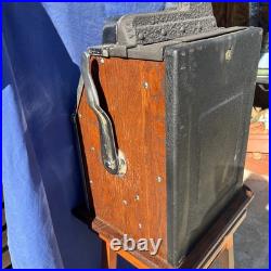 Mills Silent War Eagle 25 Cent Slot Machine 1932 With Keys Works