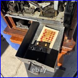 Mills Silent War Eagle 25 Cent Slot Machine 1932 With Keys Works